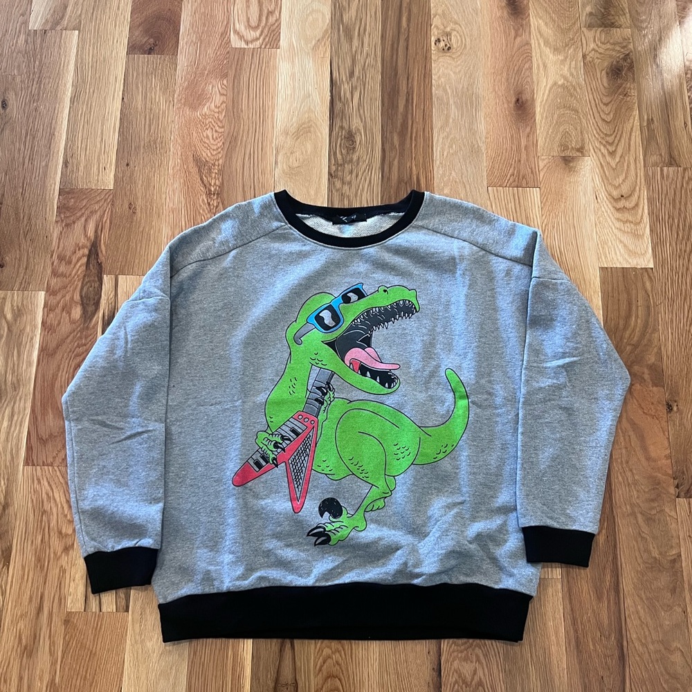 Dinosaur sweatshirt size medium